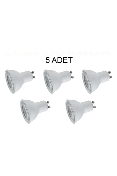 Cata 5 ADET CATA CT 4215 7W Led Çanak Ampul 6400K Beyaz Işık ürün görseli