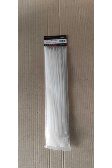 Maxstar CIRTLI BEYAZ PLASTİK KELEPÇE 3,6*370MM ürün görseli