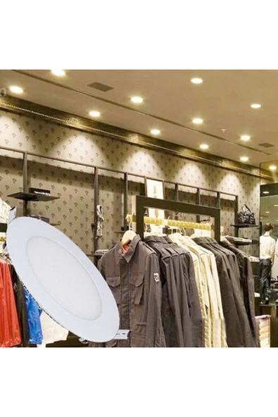 Helios Opto 24w Sıva Altı Yuvarlak Panel 6500K Beyaz Işık HS 1007 ürün görseli