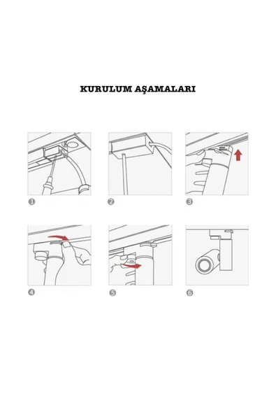 Cata Hermes Ledli 15w Ray Armatür Ct-5338 3200k (gün Işığı) - Resim 7