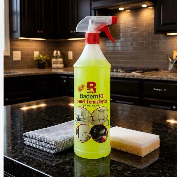Genel Temizleyici Yağ Kir ve Leke Çıkarıcı 1000 ml Oto Mutfak Ev Kullanımında Üstün Leke Çıkarıcı - Resim 7