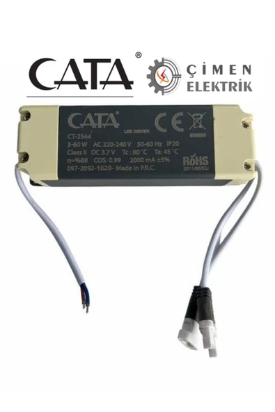 Cata Ct 2544 60w Led Drıver ACİL AYDINLATMA KİTİ ürün görseli