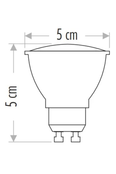 Cata 5 ADET CATA CT 4215 7W Led Çanak Ampul 6400K Beyaz Işık - Resim 4