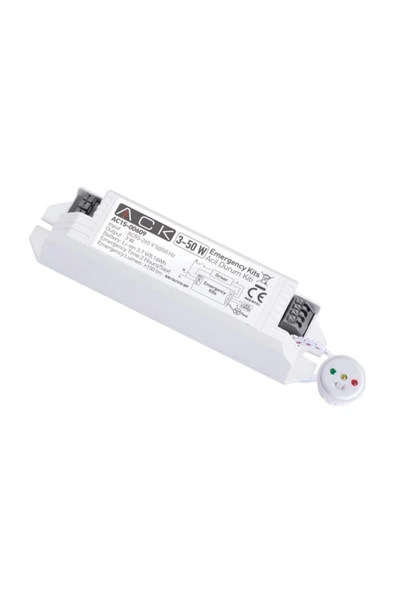 ACK 3-50 W Led Acil Aydınlatma Kiti - 2200 Ma - 120 Dk Çalışma Süresi - Ac15-00609 ürün görseli