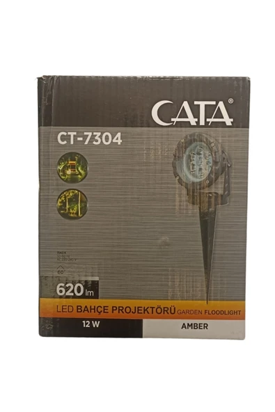 Cata 12W LED BAHÇE PROJEKTÖRÜ - CT-7304 - Resim 5