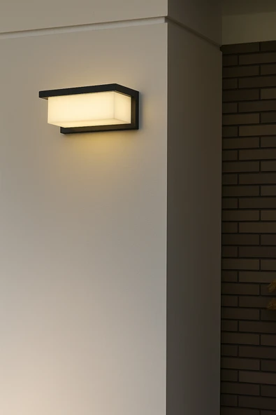 Cata CT-7084 Cunda 30W LED Duvar Apliği 2400 lm Modern Dış Mekan Aydınlatma Günışığı 3200K IP44 - Resim 2