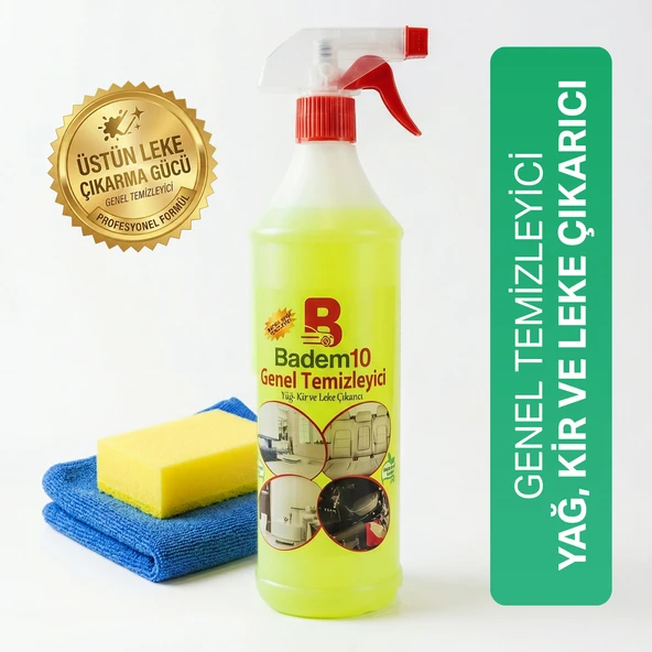 Genel Temizleyici Yağ Kir ve Leke Çıkarıcı 1000 ml Oto Mutfak Ev Kullanımında Üstün Leke Çıkarıcı - Resim 8