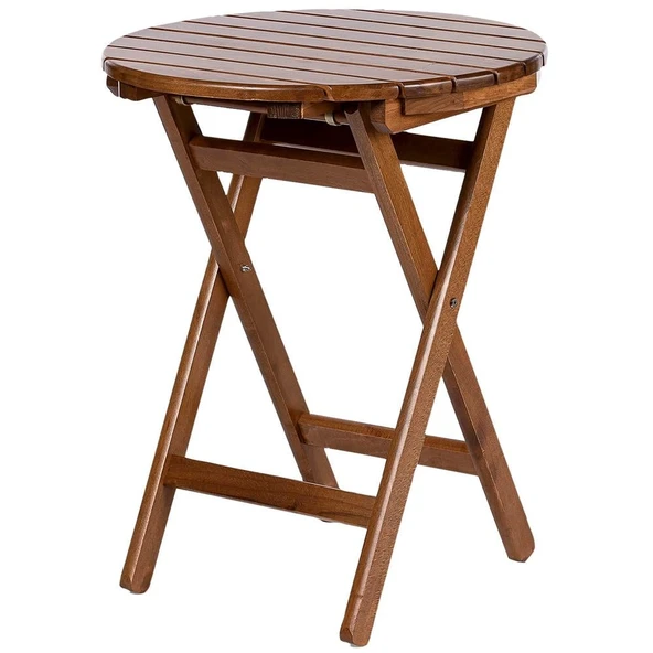 Bahçeme Marmaris Minderli Ahşap Bahçe Takımı: 90lık Masa + 3 Sandalye Katlanır Takım - Resim 9