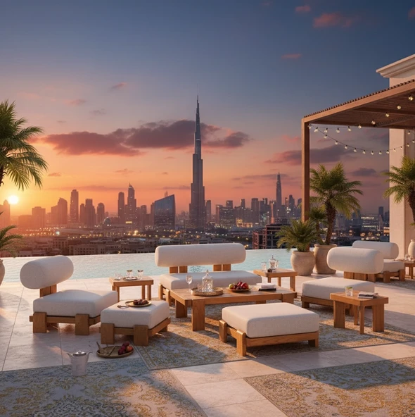 Bahçeme Tokyo Bahçe Koltuk İkili - Kestane İç Ve Dış Mekan Koltuğu (Minderli) - Resim 3