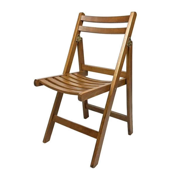 Bahçeme Burgaz Katlanır Ahşap Bahçe Balkon Takımı: 60x60 Masa + 2 Sandalye - Resim 3