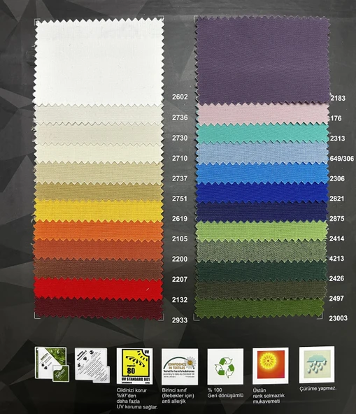 Bahçeme Sandalye  Minderi London Düz Model - Oturum: 49x46x5 Sırt: 49x46x5 Mavi - Resim 4