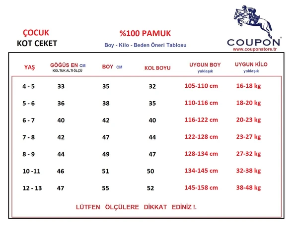 Çocuk Kot Ceket / Siyah - Resim 4