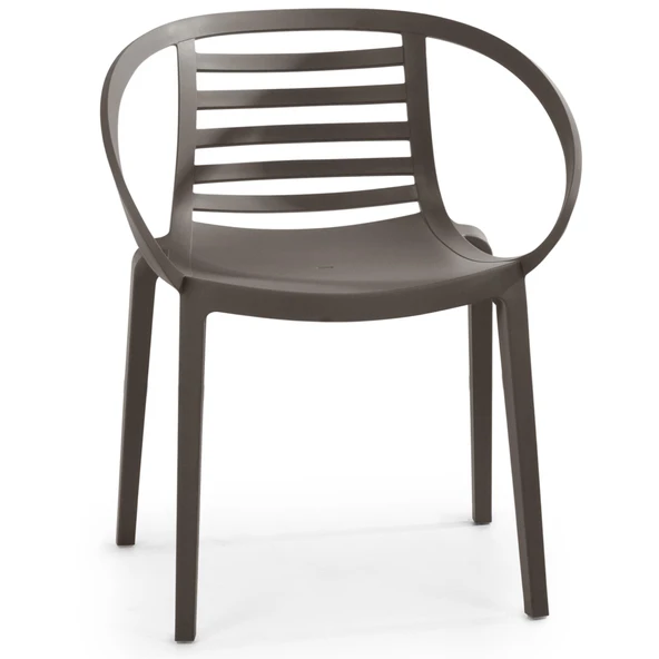 Papatya Mambo Koltuk Beyaz 4lü Paket - Bahçe Balkon Mutfak Sandalyesi - Resim 8