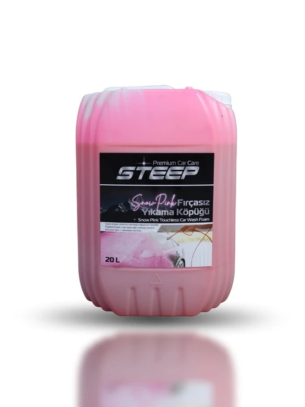 STEEP Ultimate Fircasiz Yikama Kopugu Pembe 20 LT ürün görseli 1