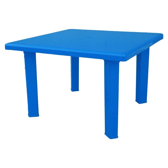 Bahçeme Janus 80x80 Kare Sehpa - Plastik Bahçe Balkon Sehpası - Resim 5