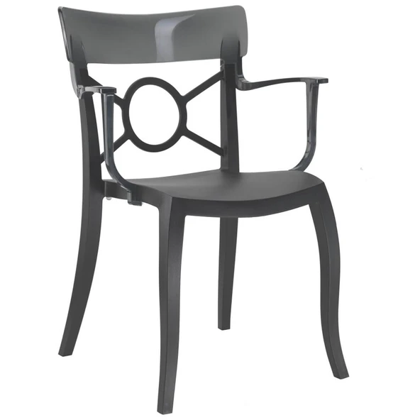 Papatya O-Pera Plastik Koltuk - Bahçe, Balkon, Mutfak Koltuğu -Renk Seçimli ürün görseli 1