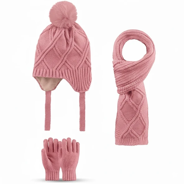 Kitti K25170-03 4-8 Yaş  Kız Çocuk 3'lü Takım - Resim 2