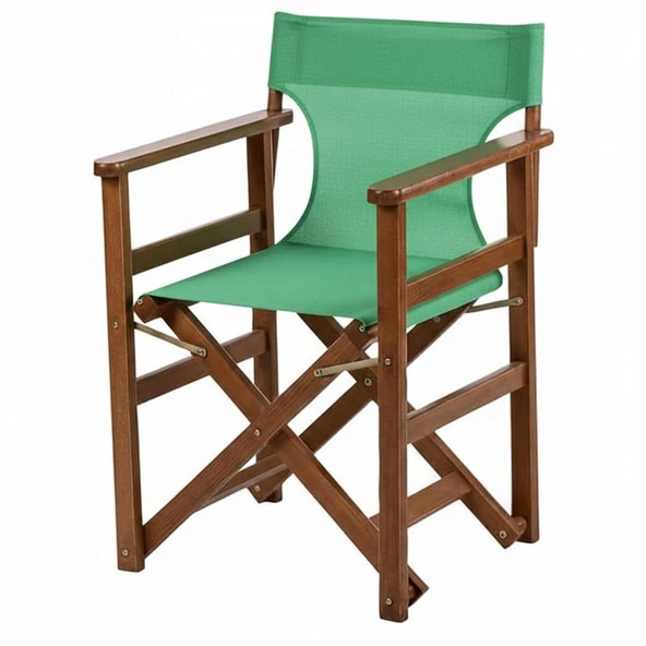 Bahçeme Yonetmen Ve Rejisör Sandalye Için Pvc Kumaş Set - Tek Parça Krem - Resim 10