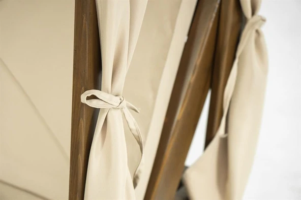 Mobeva Vendy Çocuk Şezlong - Bahçe Teras Balkon Şezlongu - Çam Masif Ahşap - Resim 6