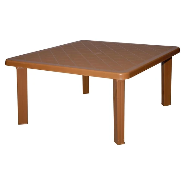 Bahçeme Dione 100x100 Masa - Plastik Bahçe Balkon Masası - Resim 5