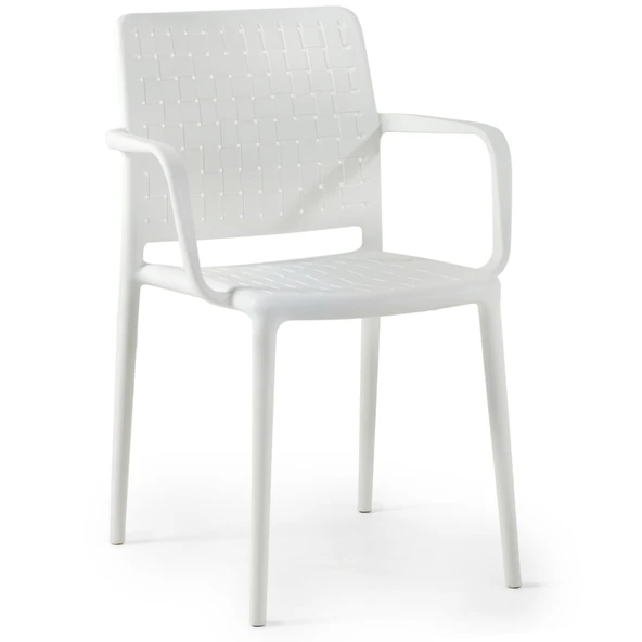 Papatya Fame Koltuk Küllü Kahve - Bahçe Balkon Mutfak Sandalyesi - Resim 3