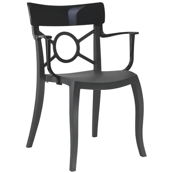 Papatya O-Pera Plastik Koltuk - Bahçe, Balkon, Mutfak Koltuğu -Renk Seçimli (4 ADET) - Resim 10