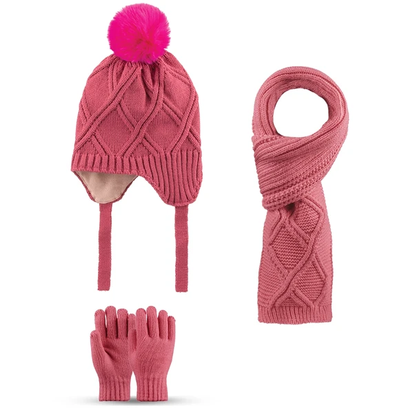 Kitti K25170-03 4-8 Yaş  Kız Çocuk 3'lü Takım - Resim 4