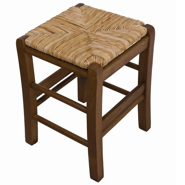 Bahçeme Riva Ahşap Tabure -Ahşap Oturumlu - Resim 2