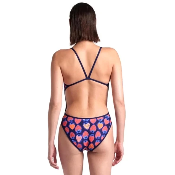 Arena Reversible Swimsuit Kadın Yüzücü Mayosu 006633550 - Resim 4
