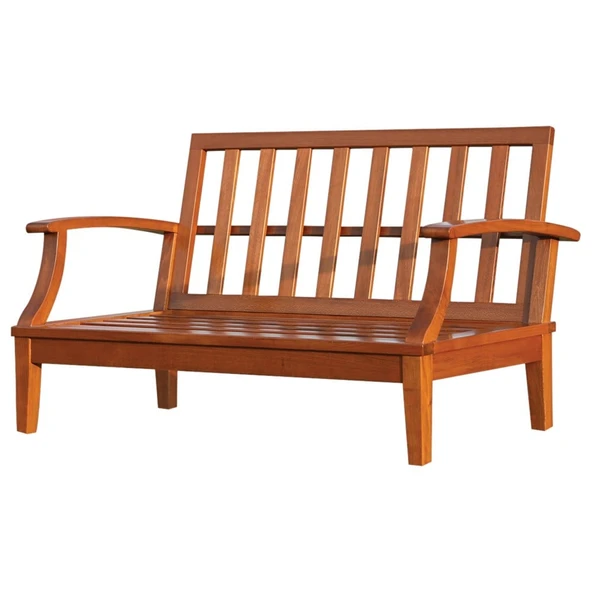 Bahçeme Çengelköy Ahşap Bahçe Koltuk Tekli - İç Ve Dış Mekan Koltuğu (Mindersiz) - Resim 3