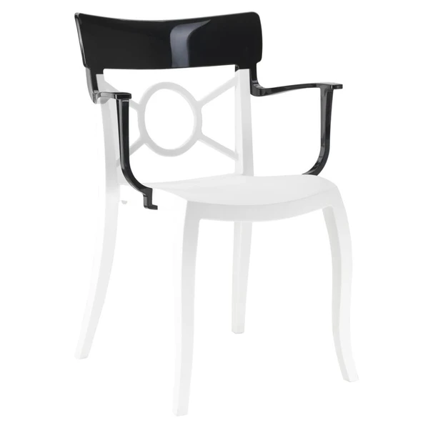 Papatya O-Pera Plastik Koltuk - Bahçe, Balkon, Mutfak Koltuğu -Renk Seçimli (4 ADET) - Resim 4