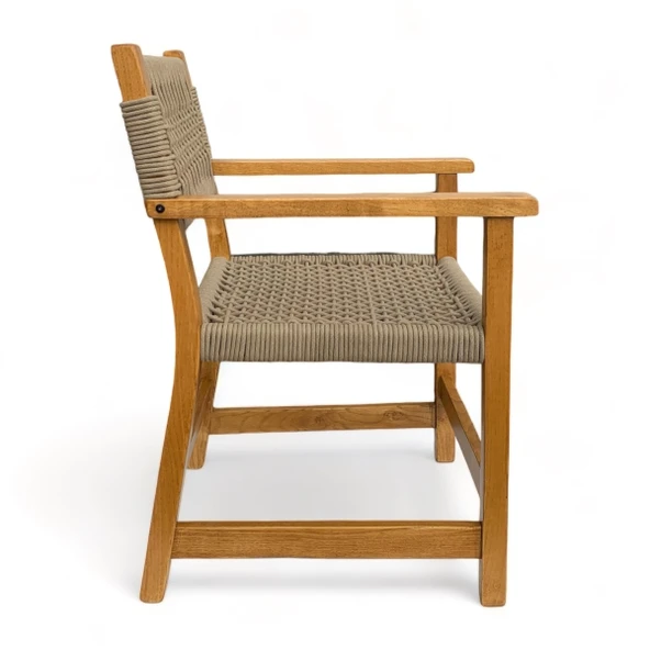 Bahçeme Taksim Kestane Bahçe Takımı: 8 Sandalye + 100X240 Masa - Resim 10