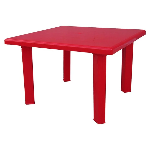 Bahçeme Janus 80x80 Kare Sehpa - Plastik Bahçe Balkon Sehpası - Resim 2