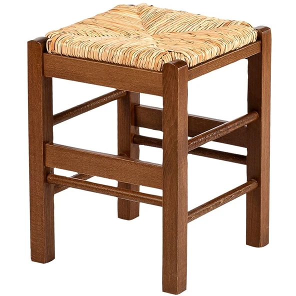 Bahçeme Riva Ahşap Tabure -Ahşap Oturumlu ürün görseli 1