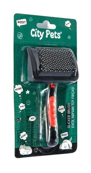 City Pets Evcil Hayvan Tüy Fırçası C-8282 - Resim 2