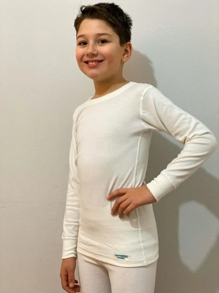 Aqua Cm2511 Termal Çocuk Uzun Kol Fanila - Resim 5