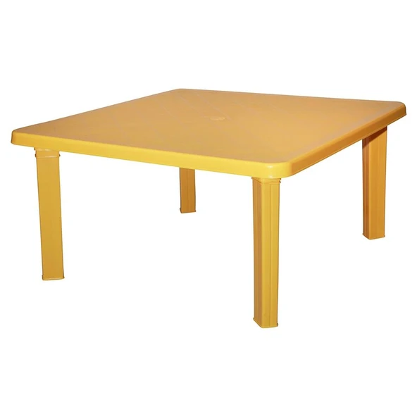 Bahçeme Dione 100x100 Masa - Plastik Bahçe Balkon Masası - Resim 6