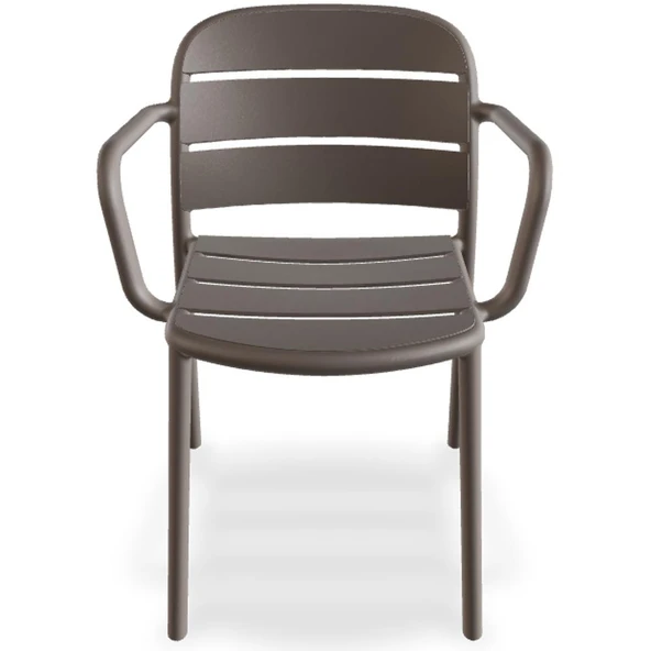 Papatya Beykoz Koltuk Servi Yeşil - Plastik Bahçe Balkon Mutfak Sandalyesi - Resim 5