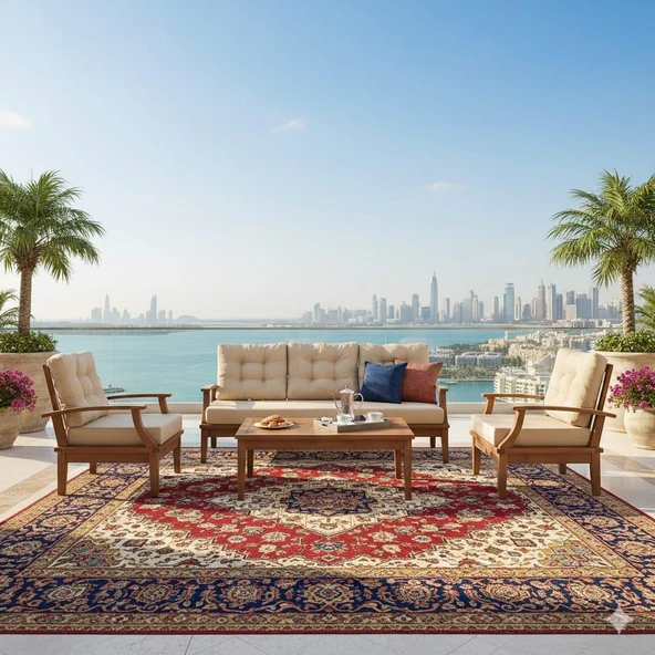 Bahçeci İstanbul Bahçe Oturma Grubu 3-1-1 -Ahşap Koltuk Ve Sehpa Seti ürün görseli 1