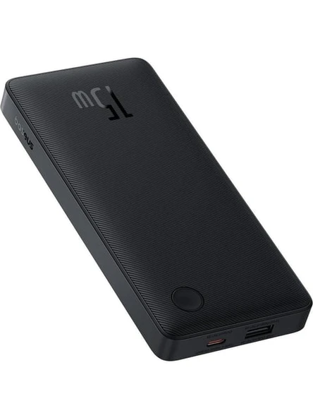 BASEUS Airpow Lite 10.000mAh 15W Taşınabilir Powerbank Black P10067500123-00 ürün görseli 1