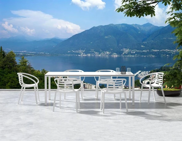 Papatya Mambo Koltuk Küllü Kahve -  Bahçe Balkon Mutfak Sandalyesi - Resim 2