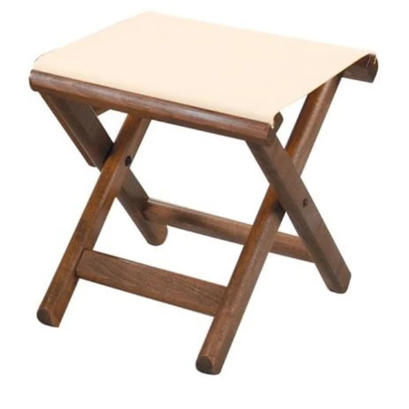 Bahçeci Atina Katlanır Portatif Ahşap Bahçe Balkon Taburesi ürün görseli