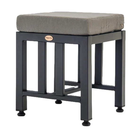 Bahçeme Çamlıca Alüminyum Puf 40x40x40 cm - İstenilen Ölçülerde Üretim ürün görseli 1