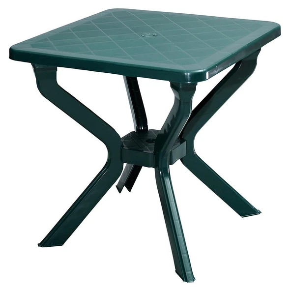 Bahçeme Oberon 70x70 Masa - Plastik Bahçe Balkon Masası - Resim 3