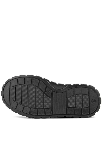 Rakerplus Hakiki Deri Haki Yeşil Fermuarlı Erkek Çocuk Bot - Resim 9