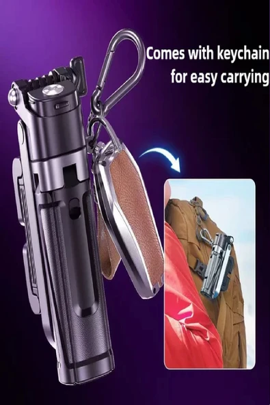 3'ü 1 arada Taşınabilir Mini Tripod & Selfie Çubuğu Titreşim Önleyici Tripod Bluetooth Kumanda 43cm - Resim 5