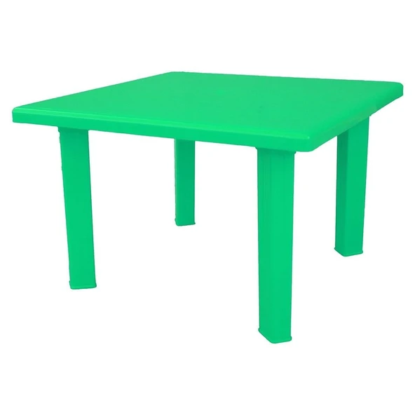 Bahçeme Janus 80x80 Kare Sehpa - Plastik Bahçe Balkon Sehpası - Resim 4