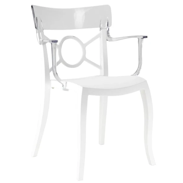 Papatya O-Pera Plastik Koltuk - Bahçe, Balkon, Mutfak Koltuğu -Renk Seçimli (4 ADET) - Resim 2