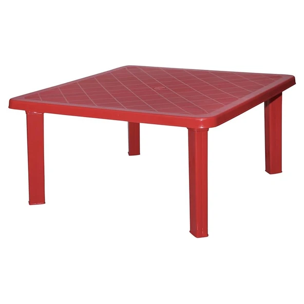 Bahçeme Dione 100x100 Masa - Plastik Bahçe Balkon Masası - Resim 4