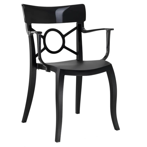 Papatya O-Pera Plastik Koltuk - Bahçe, Balkon, Mutfak Koltuğu -Renk Seçimli (4 ADET) - Resim 7